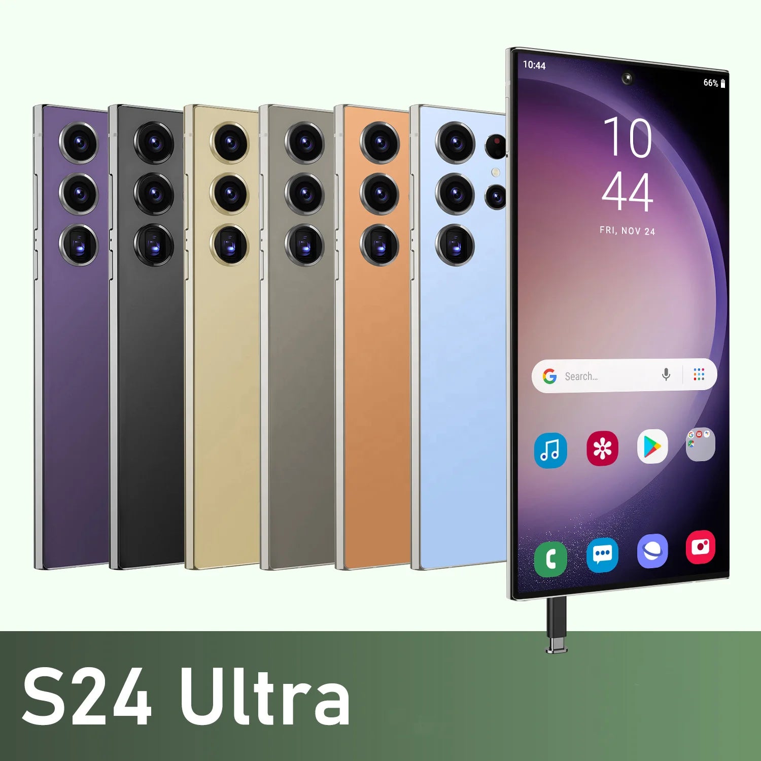 Cellphone S24 Phone 5g Smartphone Original Android Telephone S24 Deca Core Smartphones for 5G Mobile Phones Dual SIM