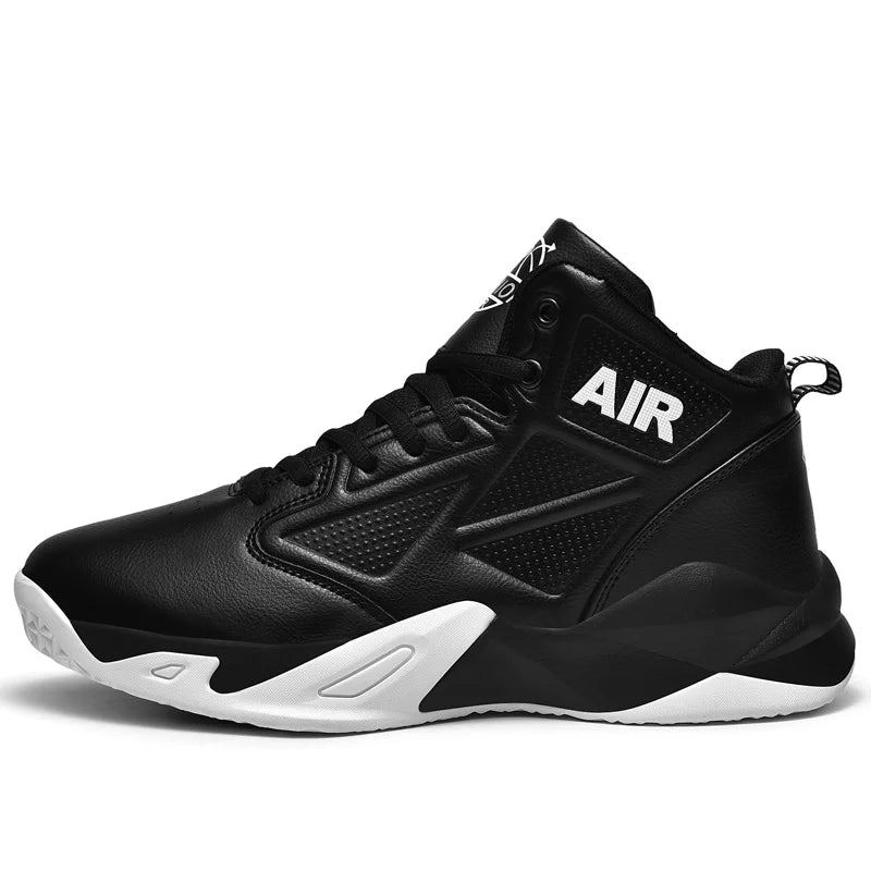 Dropshipping  High Top Quality Men Casual Sneakers Retros Outdoor Rubber Trendy Breathable Men's Sports Basketball Shoes