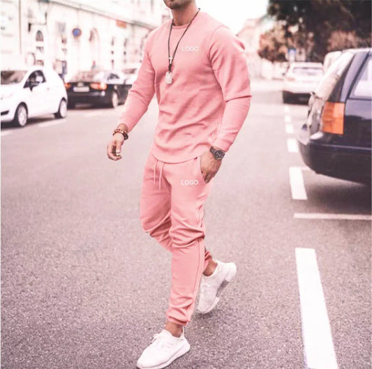 Men Outfit Tracksuit 2 Two Piece Sets