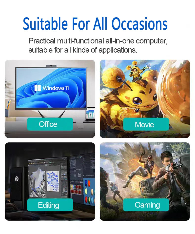 I5 I7 I9 Price Core Touch Screen Desktop Monoblock Pc All-in-one All in One Computers