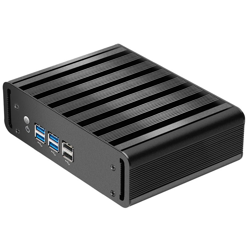 XCY Fanless Mini PC Intel Core I3 I5 I7 DDR3 RAM Single RJ45 LAN Ethernet USB2.0 USB3.0 Win10 Linux Micro Computer