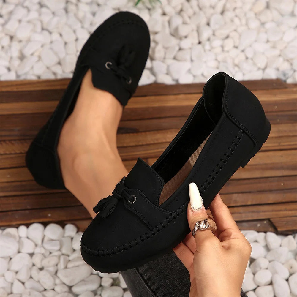 Soft Light Loafers Slip-on Flat Shoes for Women