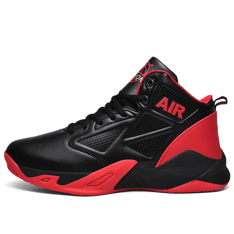 Dropshipping  High Top Quality Men Casual Sneakers Retros Outdoor Rubber Trendy Breathable Men's Sports Basketball Shoes