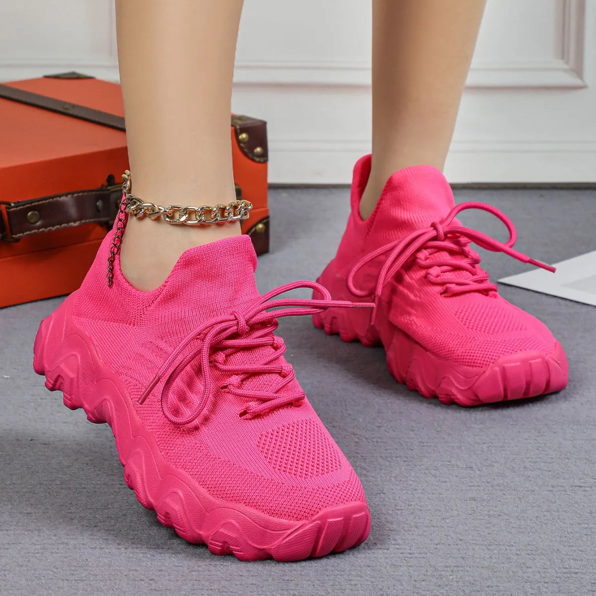 Women Casual Sneakers Running Shoe Breathable